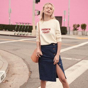 Sezane French Toast Sweatshirt